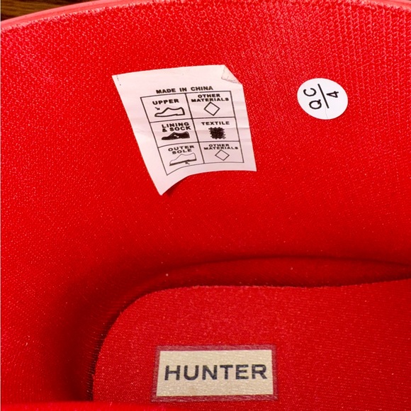 Hunter Vibrant Red Waterproof Boots - Picture 5 of 11